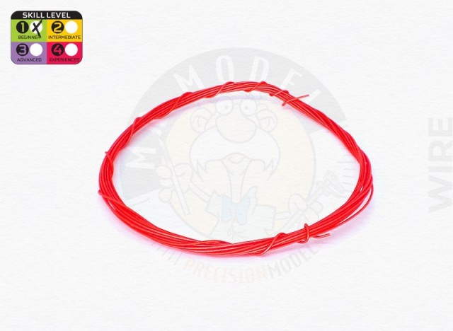 MM3310 - 0,42mm (0.016") Red Igniton Wire