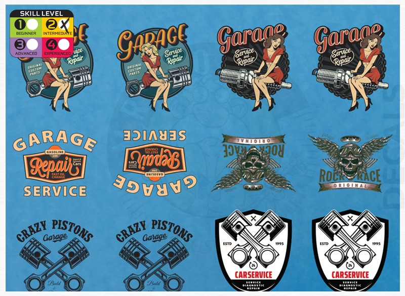 MM01305 - Garage Logos 1