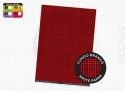 MM01002 - Black & Red Houndstooth pattern