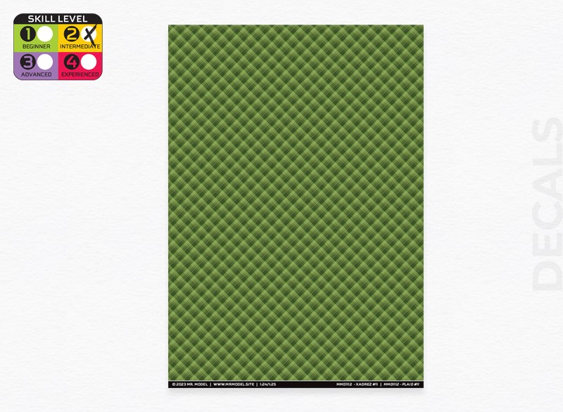 MM01112 - Plaid 11 pattern