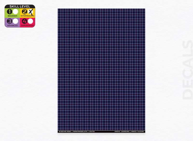 MM01113 - Plaid 12 pattern