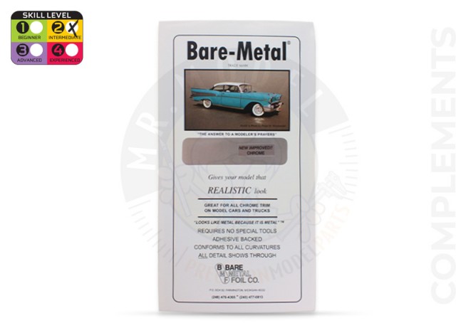 BM0001 - Chrome Bare-Metal Foil