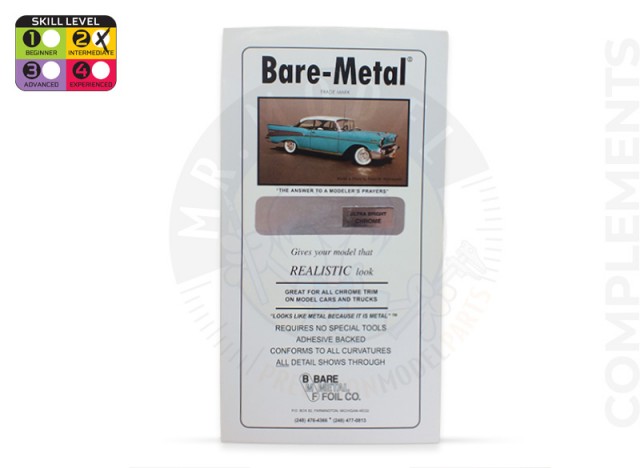 BM0002 - Ultra Bright Chrome Bare-Metal Foil