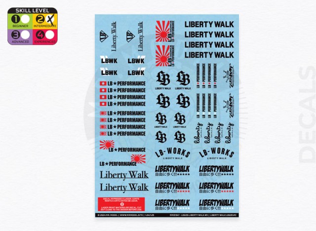 MM01547 - Liberty Walk Logos 3