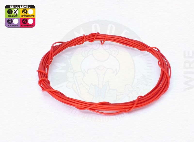 MM3210 - 0,6mm (0.023") Red Wire