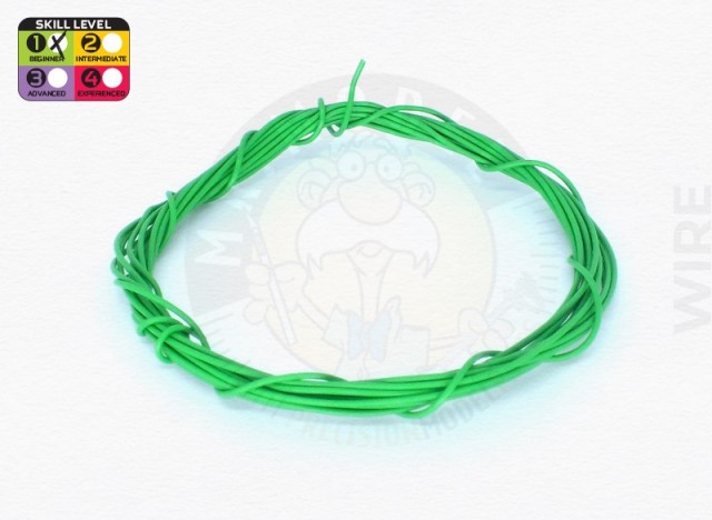 MM3214 - 0,6mm (0.023") Green Wire