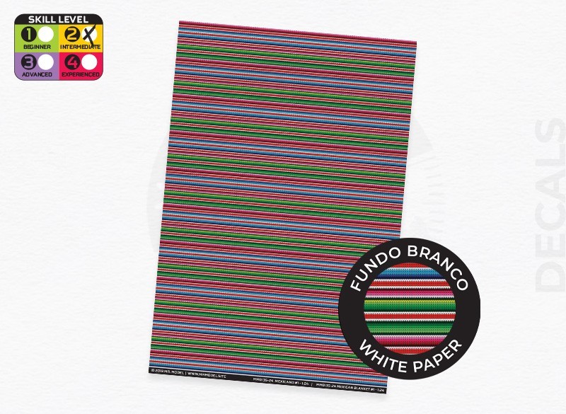 MM0135 - Mexican Blanket 1 - white paper