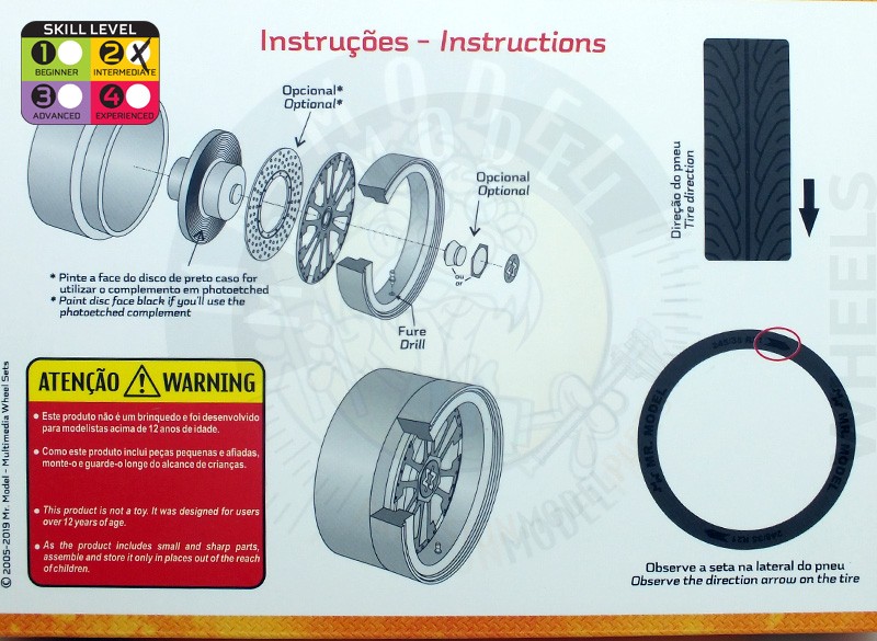 MM4024 - 21inch Spoke Wheel Set