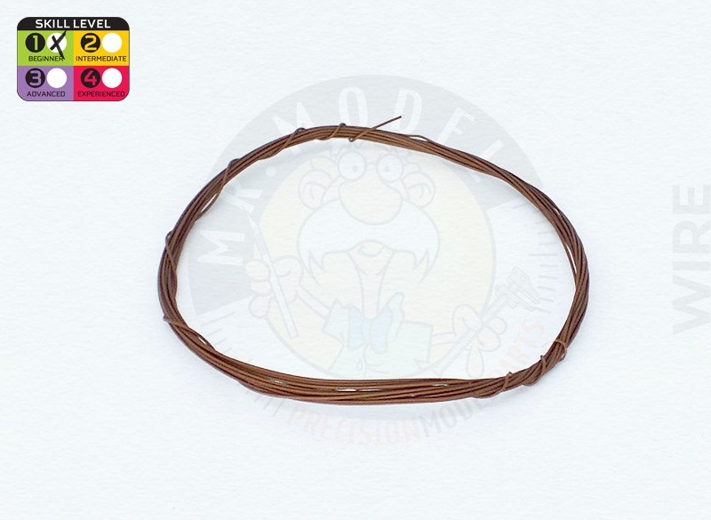 MM3419 - 0,33mm (0.013") Brown Wire