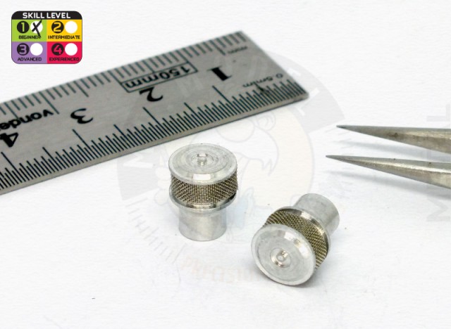 MM1058 - 4 Barrel Velocity Stack with Air Cleaner